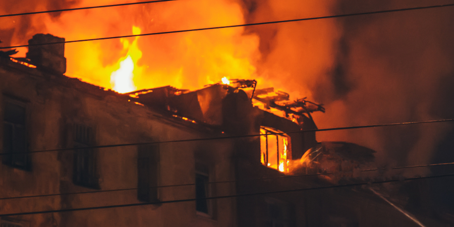 Kitchen Ventilation Grease Fire